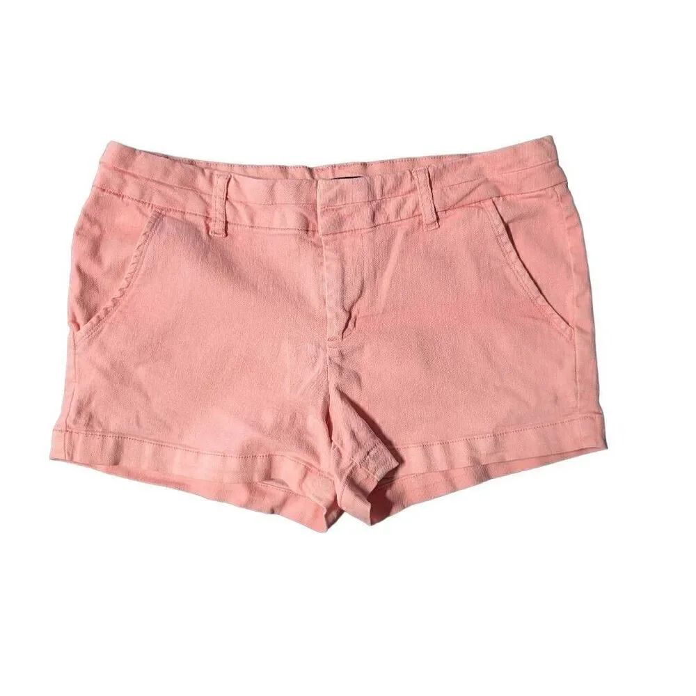 Harper Pink Shorts Flat Front Women's Size 28